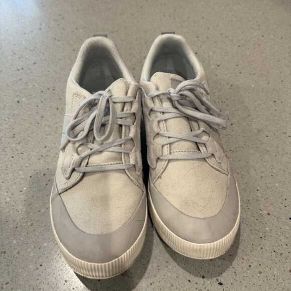 Sorel Women's out and about sneaker gray and white size 9 - Picture 5 of 5
